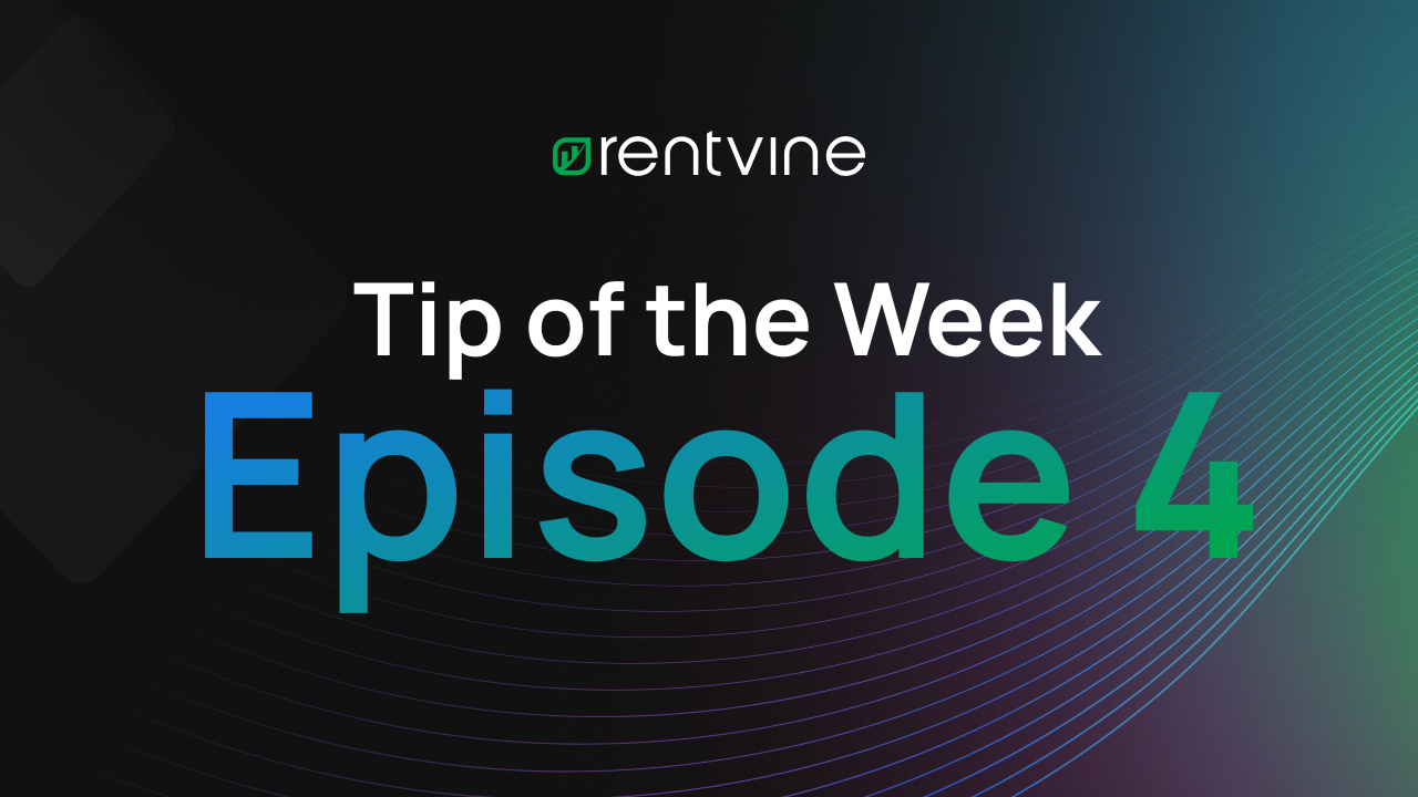 Rentvine Tip of the Week - Episode 4: Enabling Owner Balance Notifications